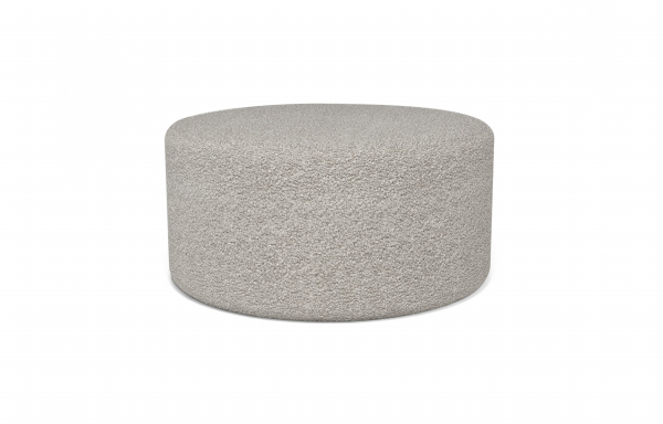 POUF SUN GRIS ACIER