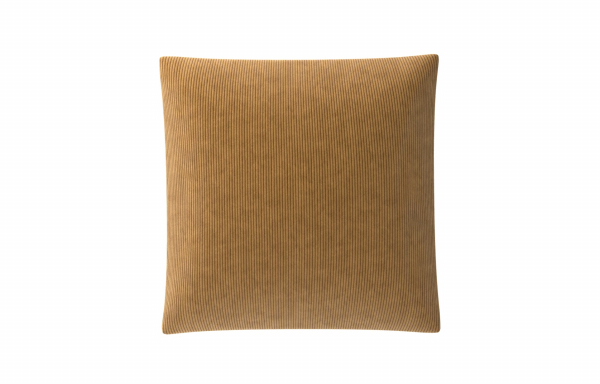 COUSSIN DÉCORATIF VELOURS JAUNE