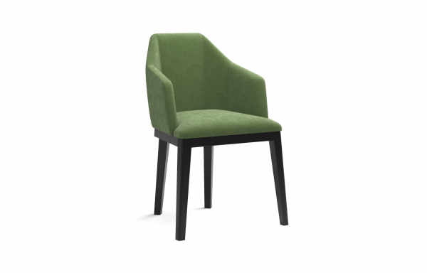 CHAISE LISA VELOURS VERT JAD