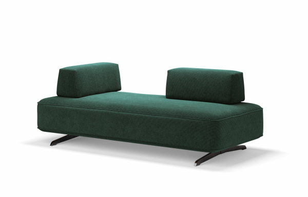 BANQUETTE DANNA VELOURS VERT