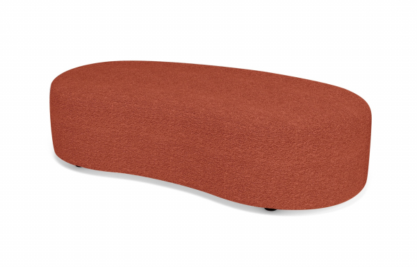 POUF HARICOT TERRACOTA