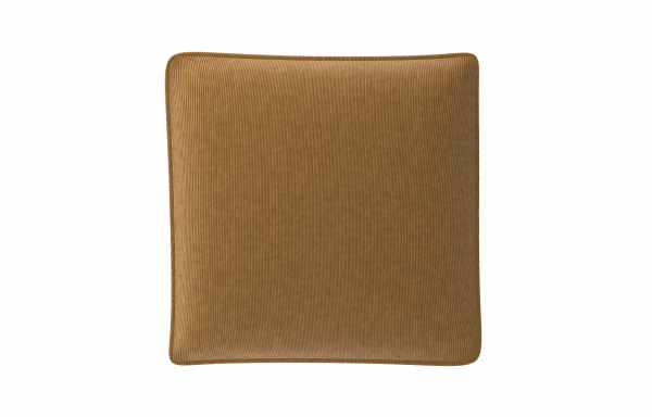 COUSSIN DÉCORATIF VELOURS JAUNE