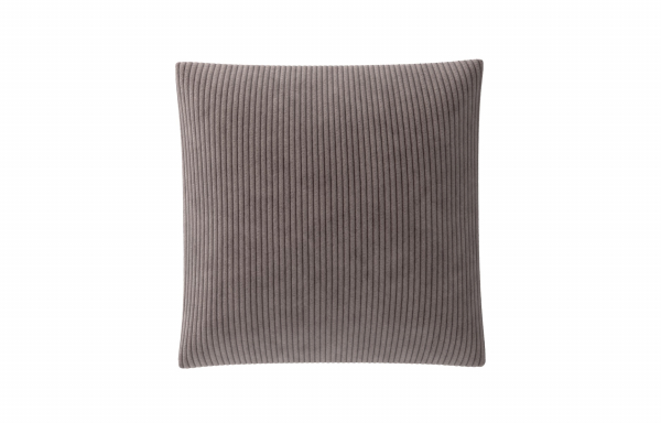 COUSSIN DÉCORATIF VELOURS MARRON