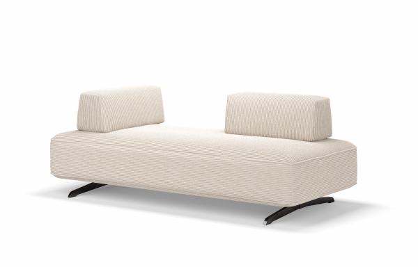 BANQUETTE DANNA VELOURS IVOIRE