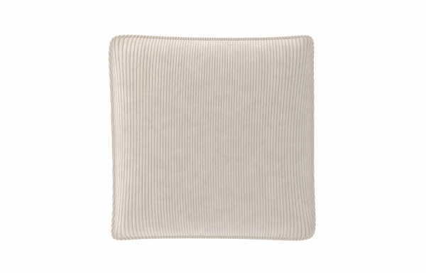 COUSSIN DÉCORATIF VELOURS IVOIRE