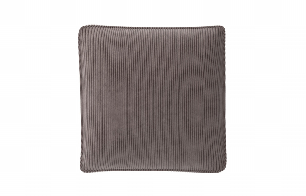 COUSSIN DÉCORATIF VELOURS MARRON