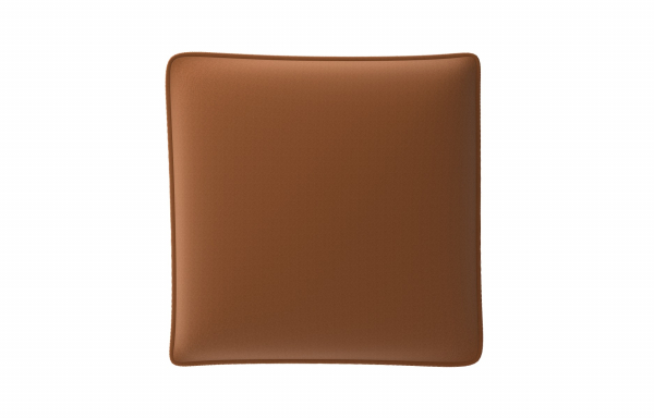 COUSSIN DÉCORATIF UNI ROUILLE
