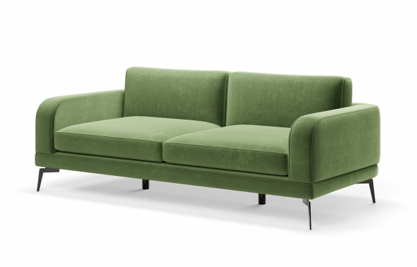 Canapé Marceau Velours Vert Jad