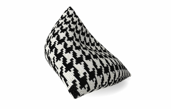 COUSSIN BERLINGOT, MOTIF PIED DE POULE GRAND MODÈLE