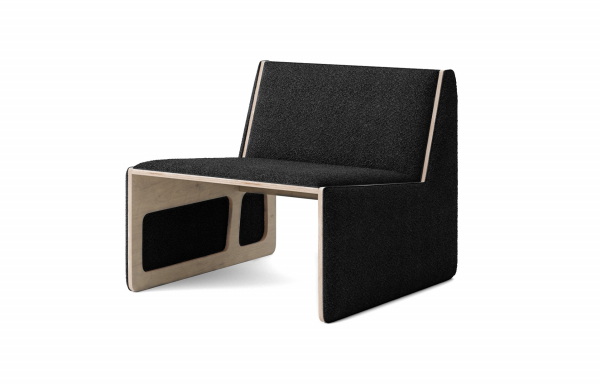 FAUTEUIL MOBY NOIR