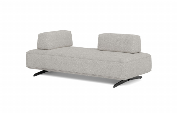 BANQUETTE DANNA GRIS CLAIR