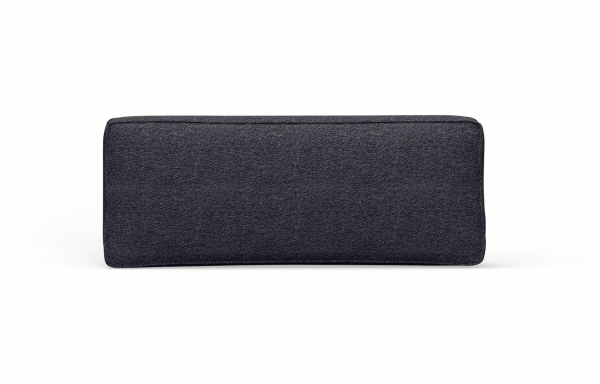 COUSSIN DÉCORATIF GRIS FONCÉ
