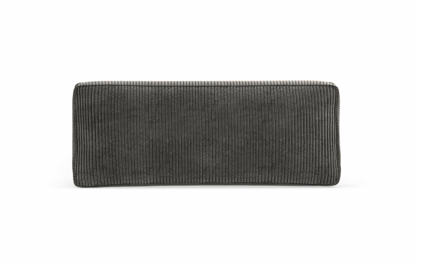 COUSSIN DÉCORATIF VELOURS GRIS