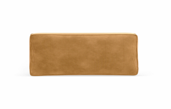COUSSIN DÉCORATIF VELOURS JAUNE