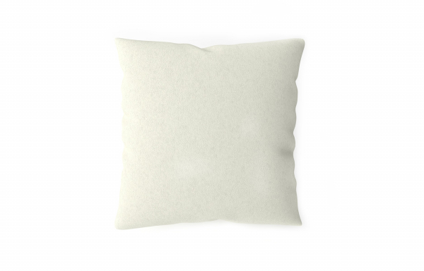 COUSSIN DÉCORATIF BLANC