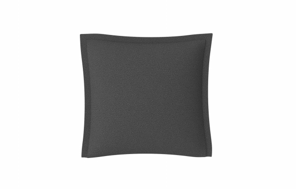 COUSSIN DÉCORATIF GRIS FONCÉ