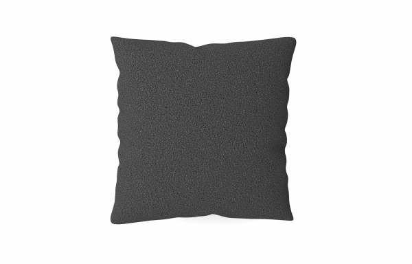 COUSSIN DÉCORATIF GRIS FONCÉ