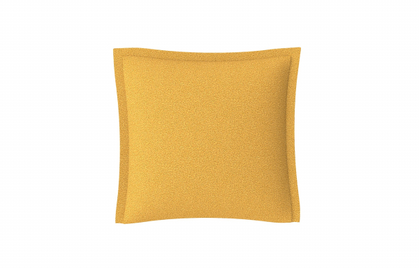 COUSSIN DÉCORATIF MOUTARDE
