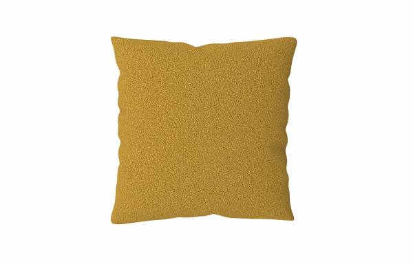 COUSSIN DÉCORATIF MOUTARDE