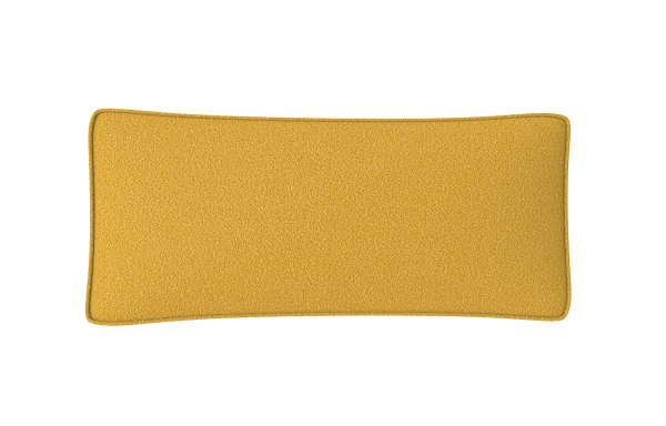 COUSSIN DÉCORATIF MOUTARDE
