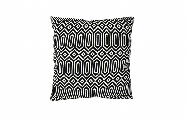 COUSSIN DÉCORATIF,  MOTIF LOSANGES GRAND MODÈLE