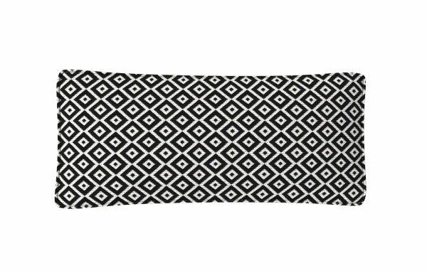 COUSSIN DÉCORATIF, MOTIF LOSANGES PETIT MODÈLE