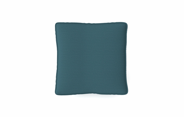 COUSSIN DÉCORATIF BLEU CANARD