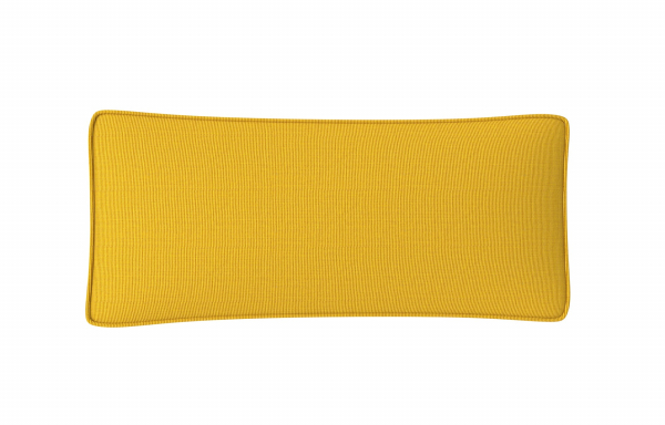 COUSSIN DÉCORATIF JAUNE