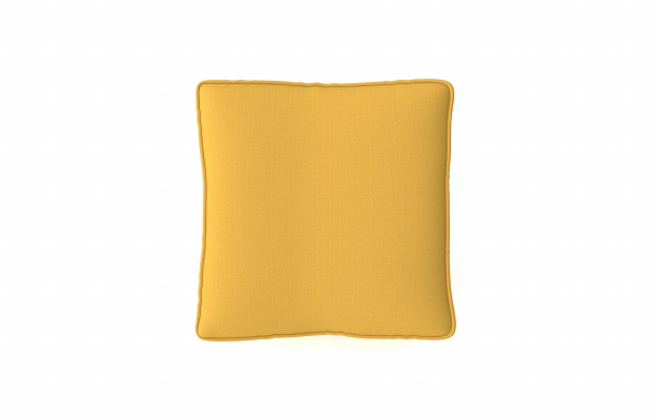 COUSSIN DÉCORATIF JAUNE