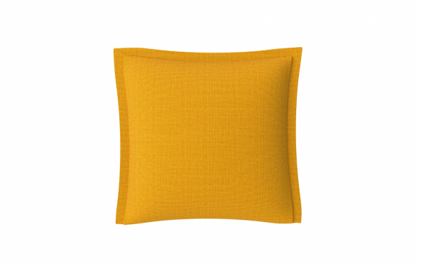 COUSSIN DÉCORATIF JAUNE