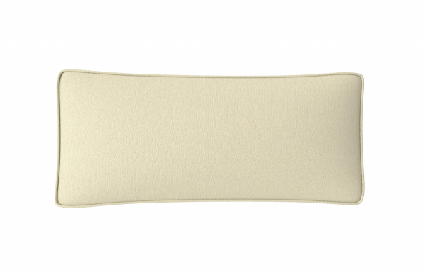 COUSSIN DÉCORATIF GRIS ET BLANC CASSÉ