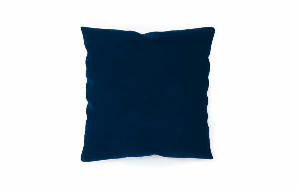 COUSSIN DÉCORATIF BLEU PÉTROLE