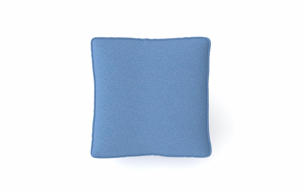 COUSSIN DÉCORATIF BLEU CIEL