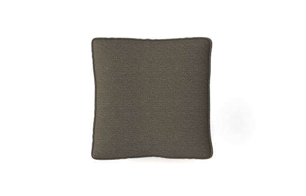 COUSSIN DÉCORATIF NOIR ET TAUPE