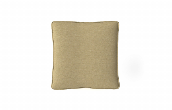 COUSSIN DÉCORATIF TAUPE ET GRIS