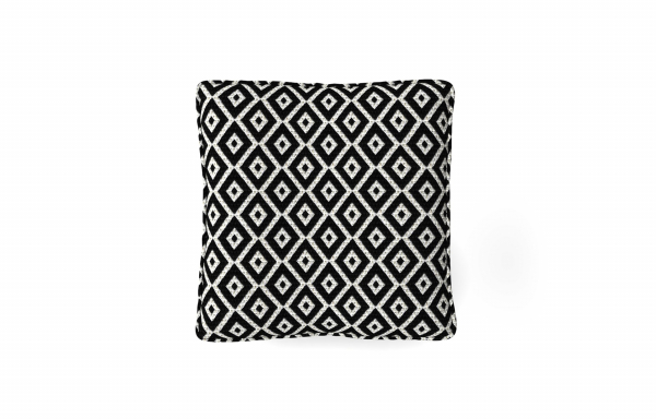 COUSSIN DÉCORATIF, MOTIF LOSANGES PETIT MODÈLE