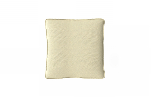 COUSSIN DÉCORATIF GRIS ET BLANC CASSÉ