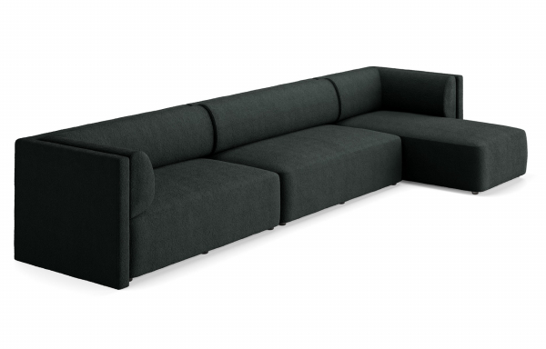 SALON LIDO GAUCEH GRIS ARDOISE