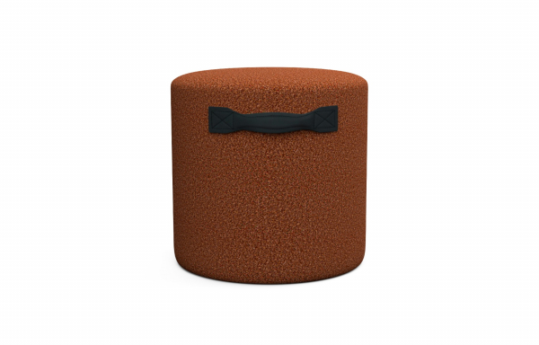 POUF MARS TERRACOTTA