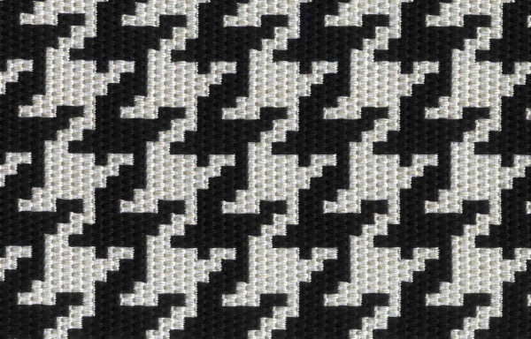 SOFTISSIMO® JACQUARD PIED DE POULE GM NOIR ET BLANC