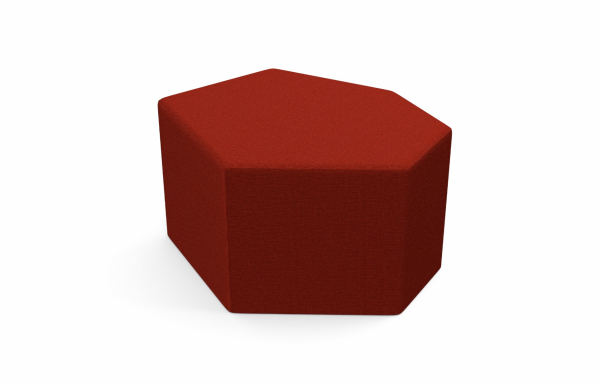 POUF STONE OCRE