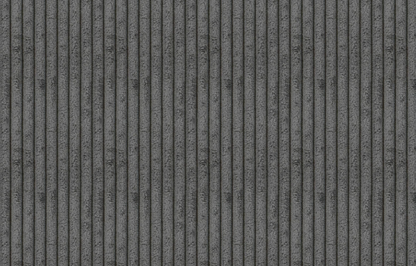 VELOURS COTELE LARGE GRIS