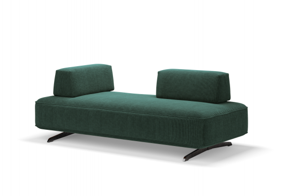 BANQUETTE DANNA VELOURS VERT